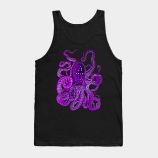 Purple Octopus Tank Top